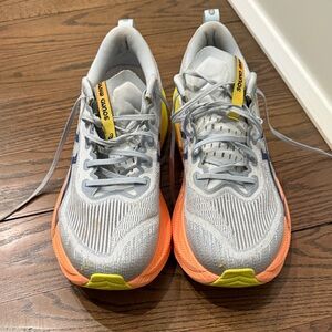 Asics men Gray and Orange Athletic Sneakers superblast 2 Paris model